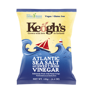 Atlantic Sea Salt and Irish Cider Vinegar Crisps (Size options available)