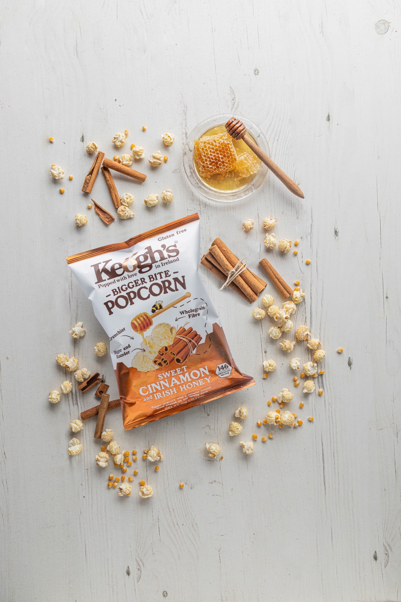 Sweet Cinnamon & Irish Honey Popcorn