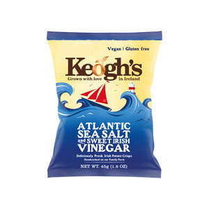 Atlantic Sea Salt and Irish Cider Vinegar Crisps (Size options available)