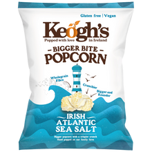 Load image into Gallery viewer, Irish Atlantic Sea Salt Popcorn (2 size options)