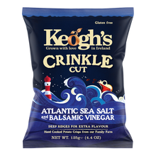 Load image into Gallery viewer, Crinkle Cut Atlantic Sea Salt and Balsamic Vinegar (Size options available)