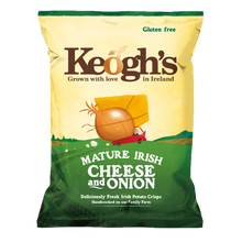 Load image into Gallery viewer, Mature Irish Cheese and Onion Crisps (Size options available)