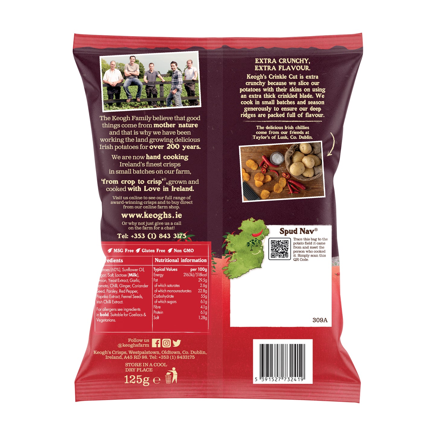 New Crinkle Cut Mixed Crisp Box (6 x 125g)