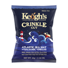Load image into Gallery viewer, Crinkle Cut Atlantic Sea Salt and Balsamic Vinegar (Size options available)
