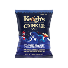 Load image into Gallery viewer, Crinkle Cut Atlantic Sea Salt and Balsamic Vinegar (Size options available)