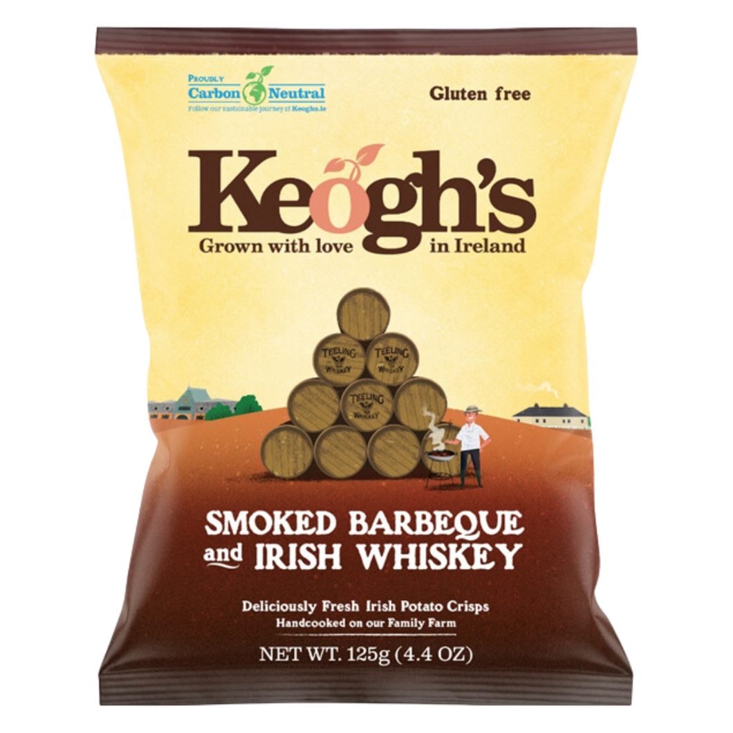 Smoked BBQ and Irish Whiskey Crisps (Size options available)