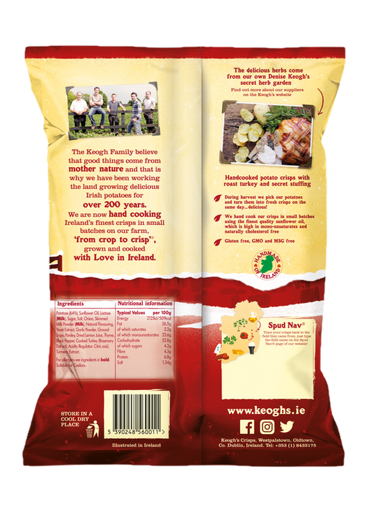 Roast Turkey and Secret Stuffing Crisps