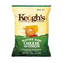 Load image into Gallery viewer, Mature Irish Cheese and Onion Crisps (Size options available)