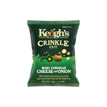 Load image into Gallery viewer, Crinkle Cut Irish Cheddar and Onion Crisps (Size options available)