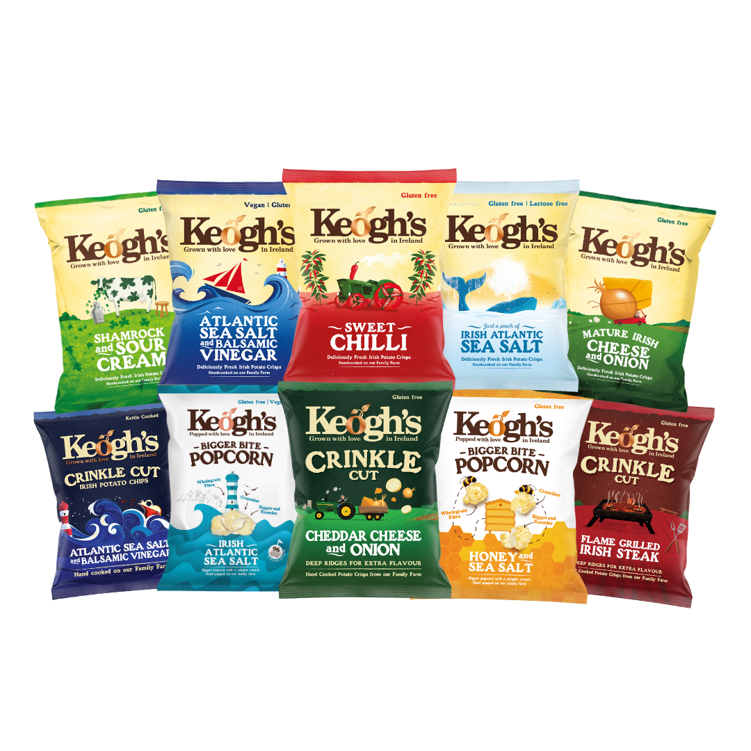 Variety Impulse Box - Mixed Crisp and Popcorn x 10 bags