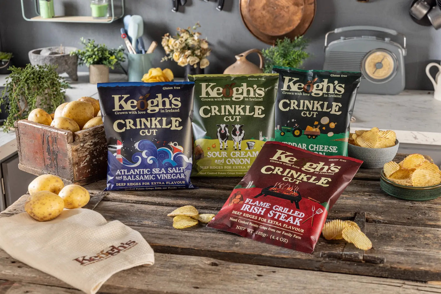 Crinkle Cut crisps