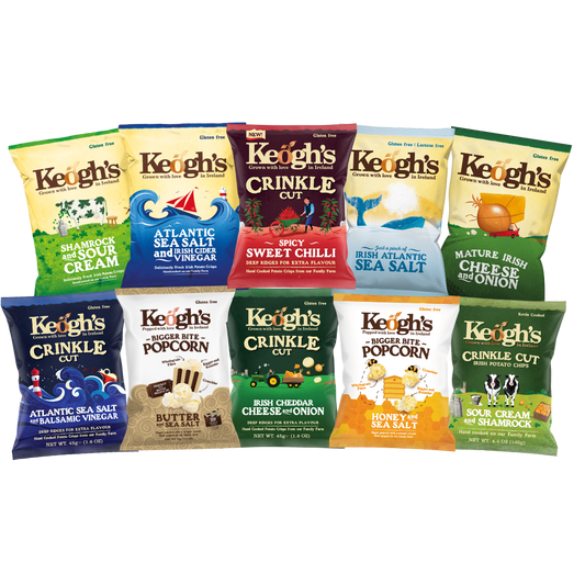 Variety Sharing Box - Mixed Crisps and Popcorn x 10 bags