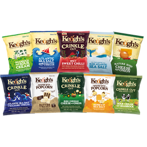 Variety Sharing Box - Mixed Crisps and Popcorn x 10 bags