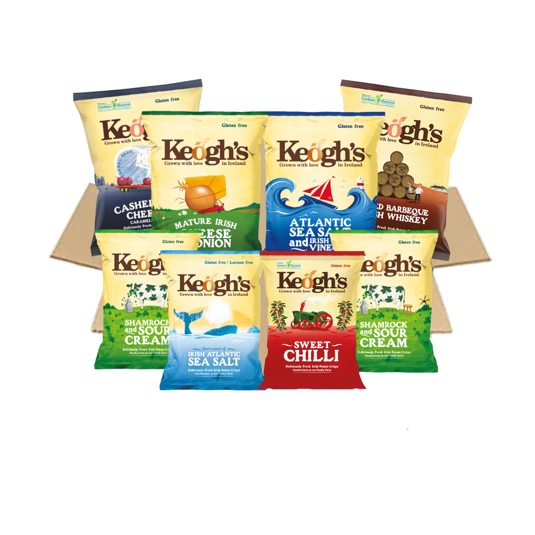 New Keogh's Straight Cut Gift Box with Tote