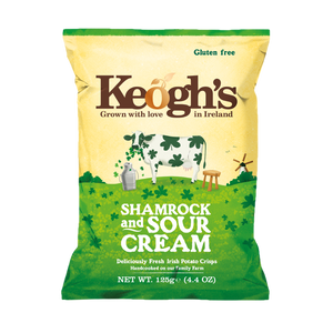 Shamrock and Sour Cream Crisps 1 x 125g