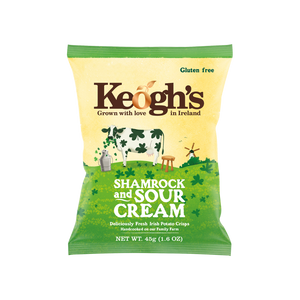 Shamrock and Sour Cream Crisps 1 x 125g