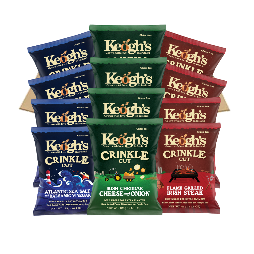 Crinkle Cut Mixed Crisp Box 12x45g