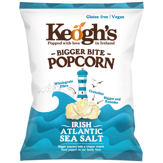Irish Atlantic Sea Salt Popcorn (2 size options)