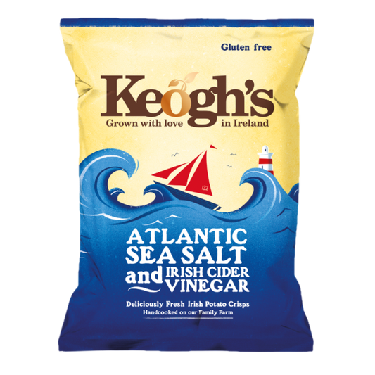 Atlantic Sea Salt and Sweet Irish Vinegar Crisps (Size options available)