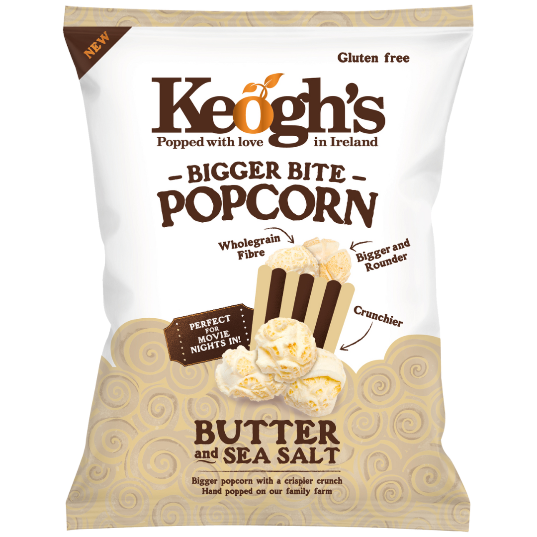 Butter and Sea Salt Popcorn