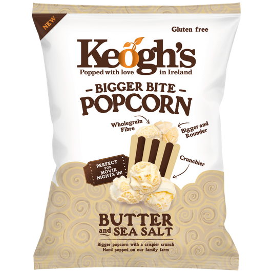 Butter and Sea Salt Popcorn