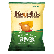 Load image into Gallery viewer, Mature Irish Cheese and Onion Crisps 12x50g

