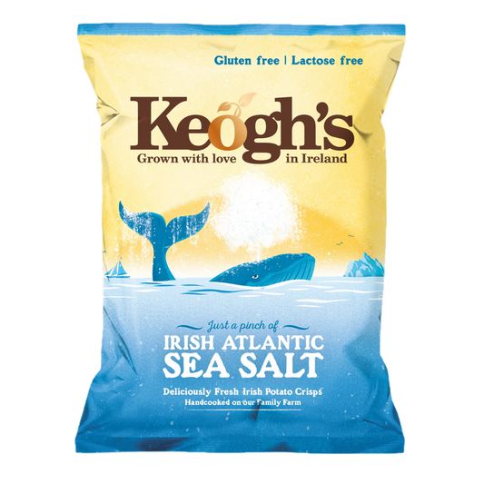 Irish Atlantic Sea Salt Crisps (Size options available)