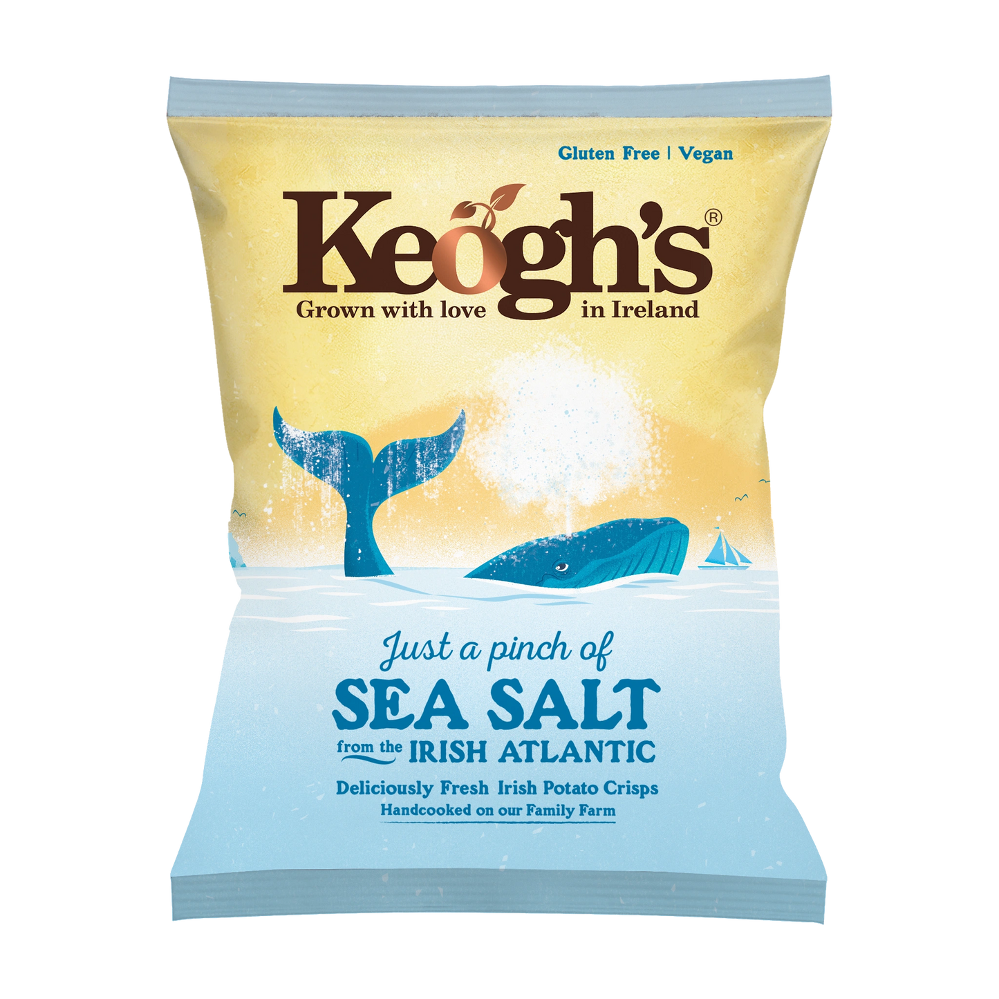 Irish Atlantic Sea Salt Crisps (Size options available)