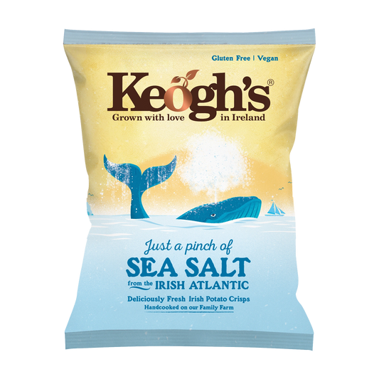Irish Atlantic Sea Salt Crisps (Size options available)