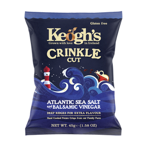 Crinkle Cut Atlantic Sea Salt and Balsamic Vinegar (2 size options)