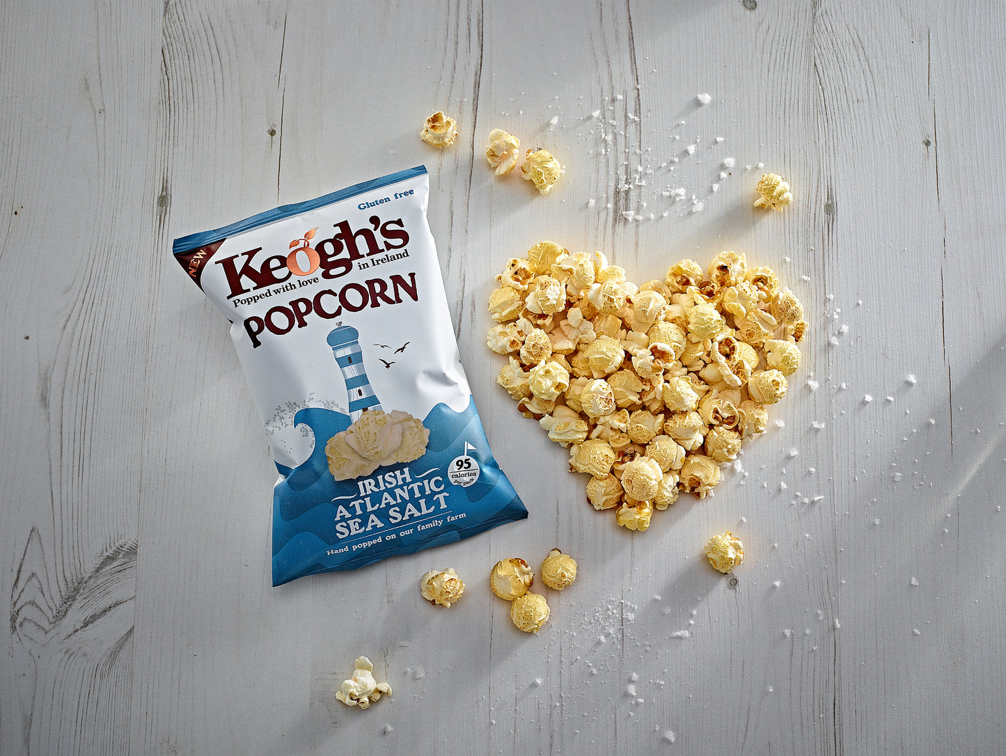 Irish Atlantic Sea Salt Popcorn (2 size options)