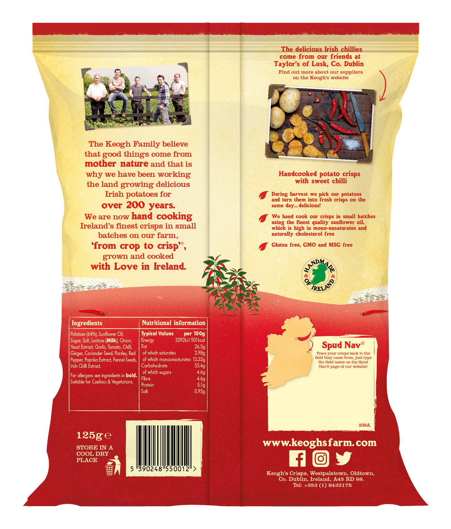 Sweet Chilli Crisps (Size options available)