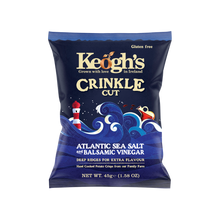 Load image into Gallery viewer, Crinkle Cut Atlantic Sea Salt and Balsamic Vinegar (2 size options)

