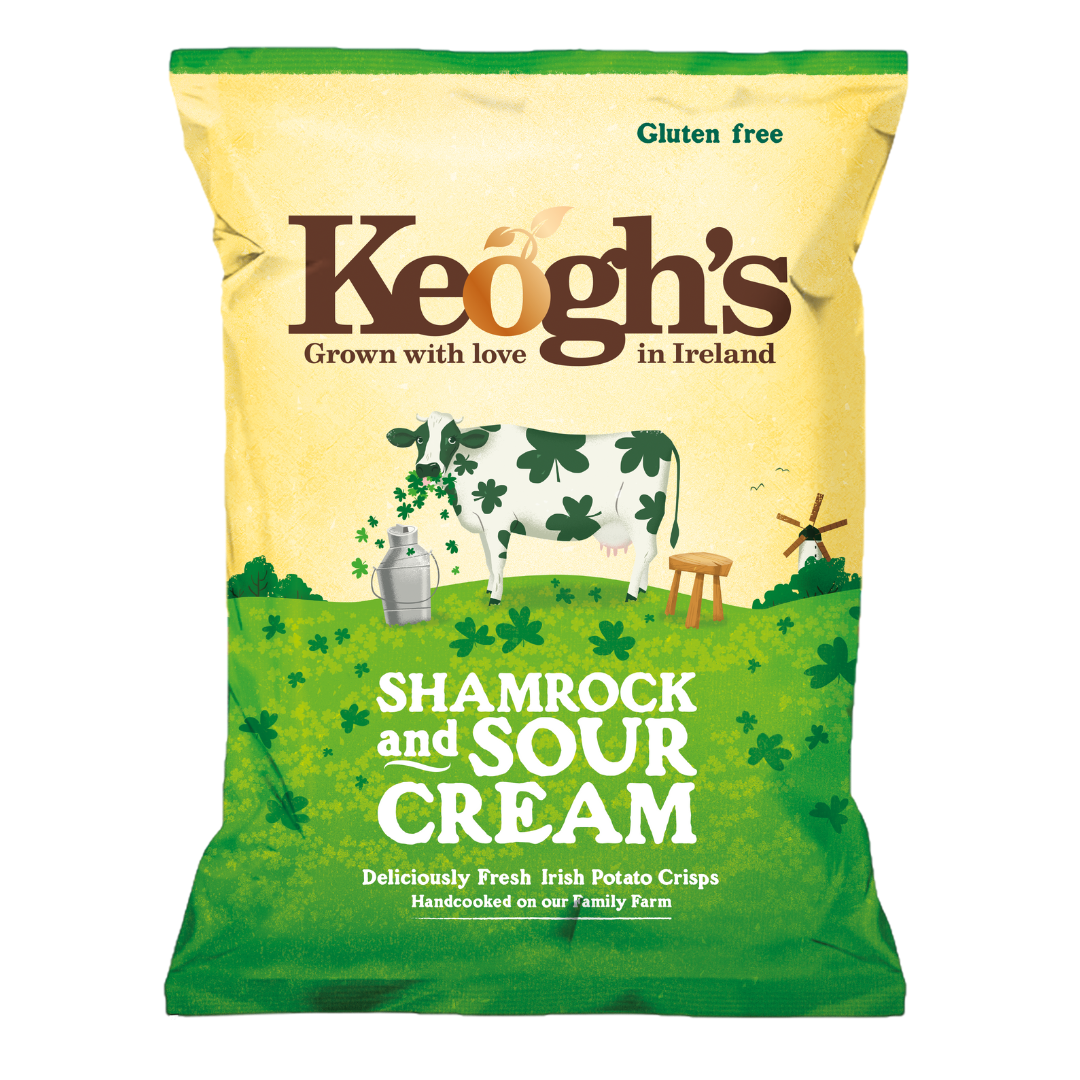Shamrock and Sour Cream Crisps (Size options available)
