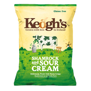 Shamrock and Sour Cream Crisps 1 x 125g