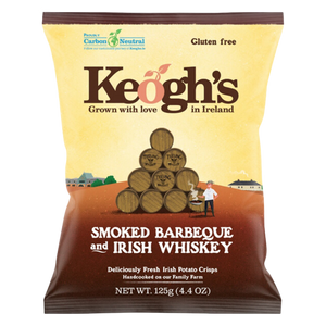 Irish Whiskey BBQ Crisps 6X125g