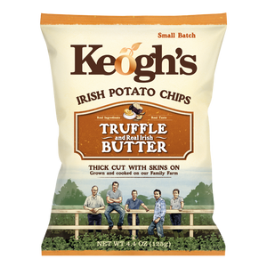 Truffle and Real Irish Butter Crisps 6x125g