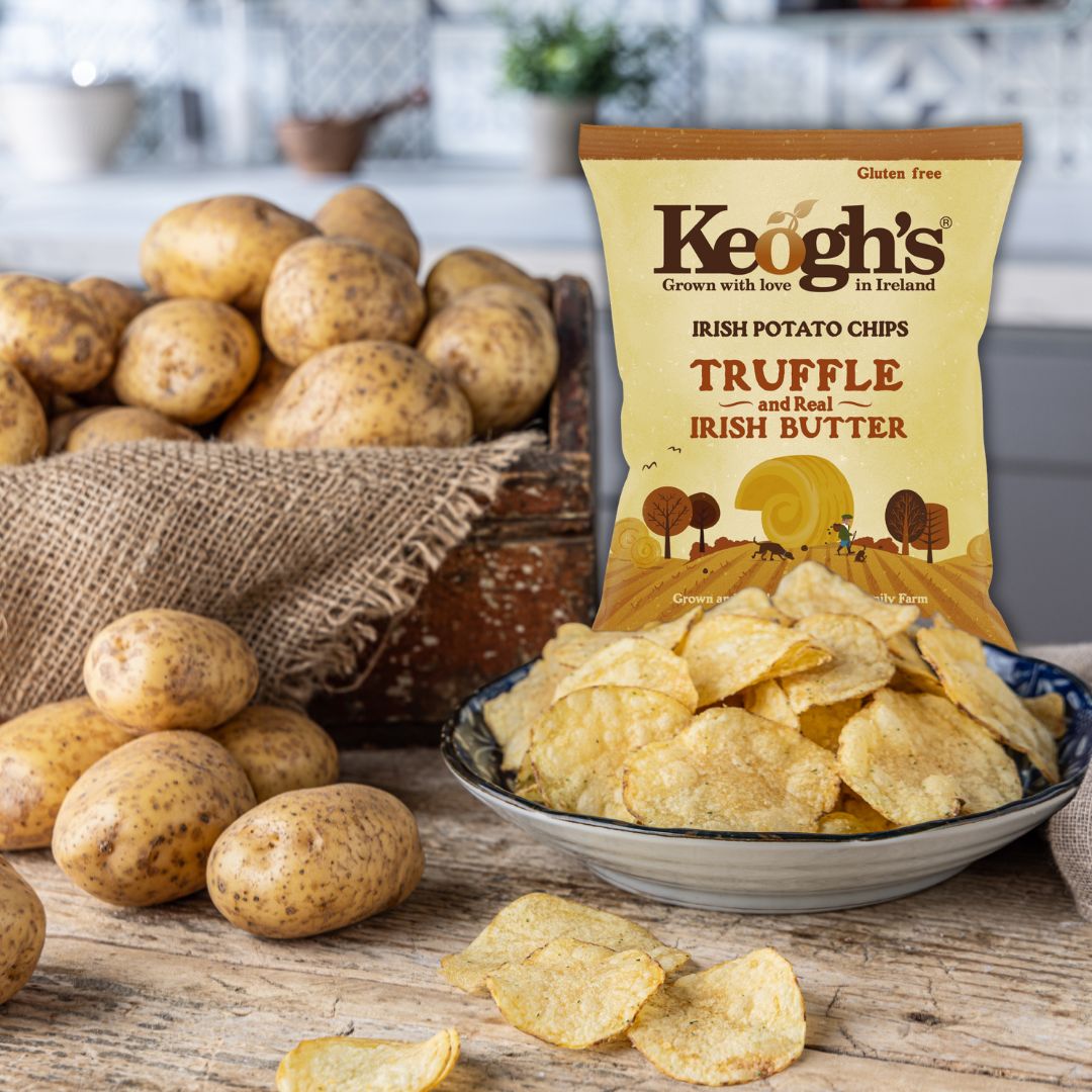 Online Exclusive - Truffle and Real Irish Butter Crisps (Size options available)