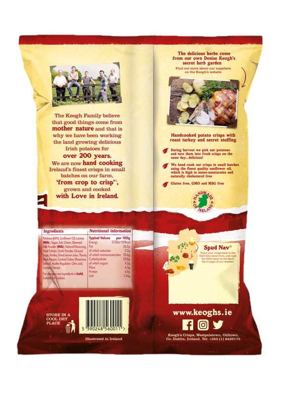 Roast Turkey and Secret Stuffing Crisps