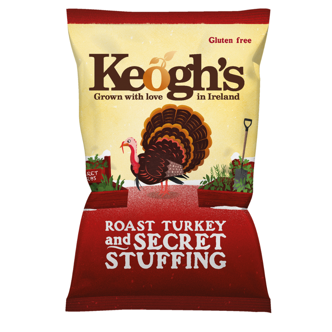 *Seasonal* Roast Turkey and Secret Stuffing Crisps 6x125g