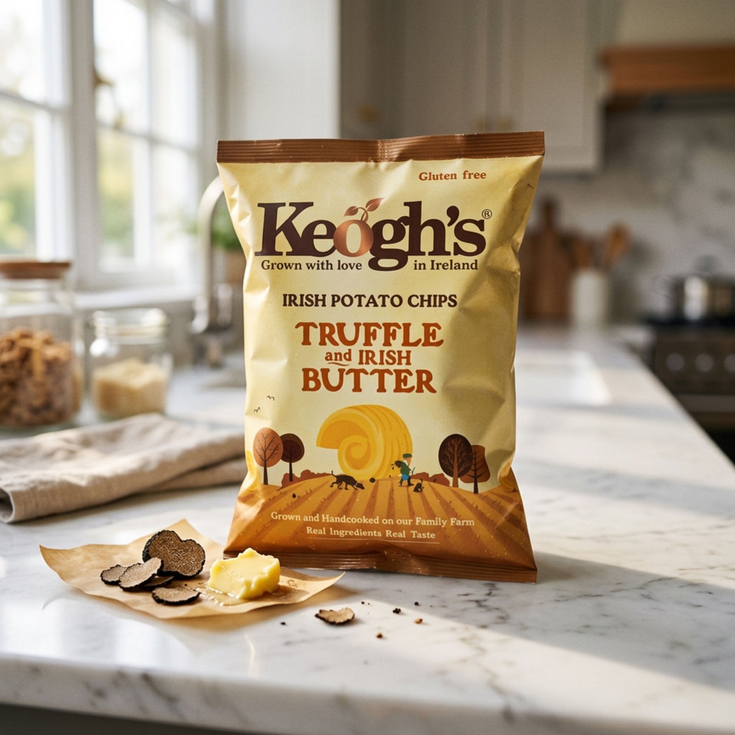 Online Exclusive - Truffle and Real Irish Butter Crisps (Size options available)