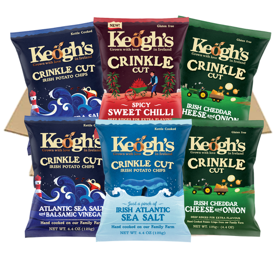 New Crinkle Cut Mixed Crisp Box (6 x 125g)