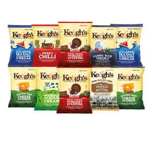 Christmas Variety Sharing Box - Mixed Crisps x 10 bags