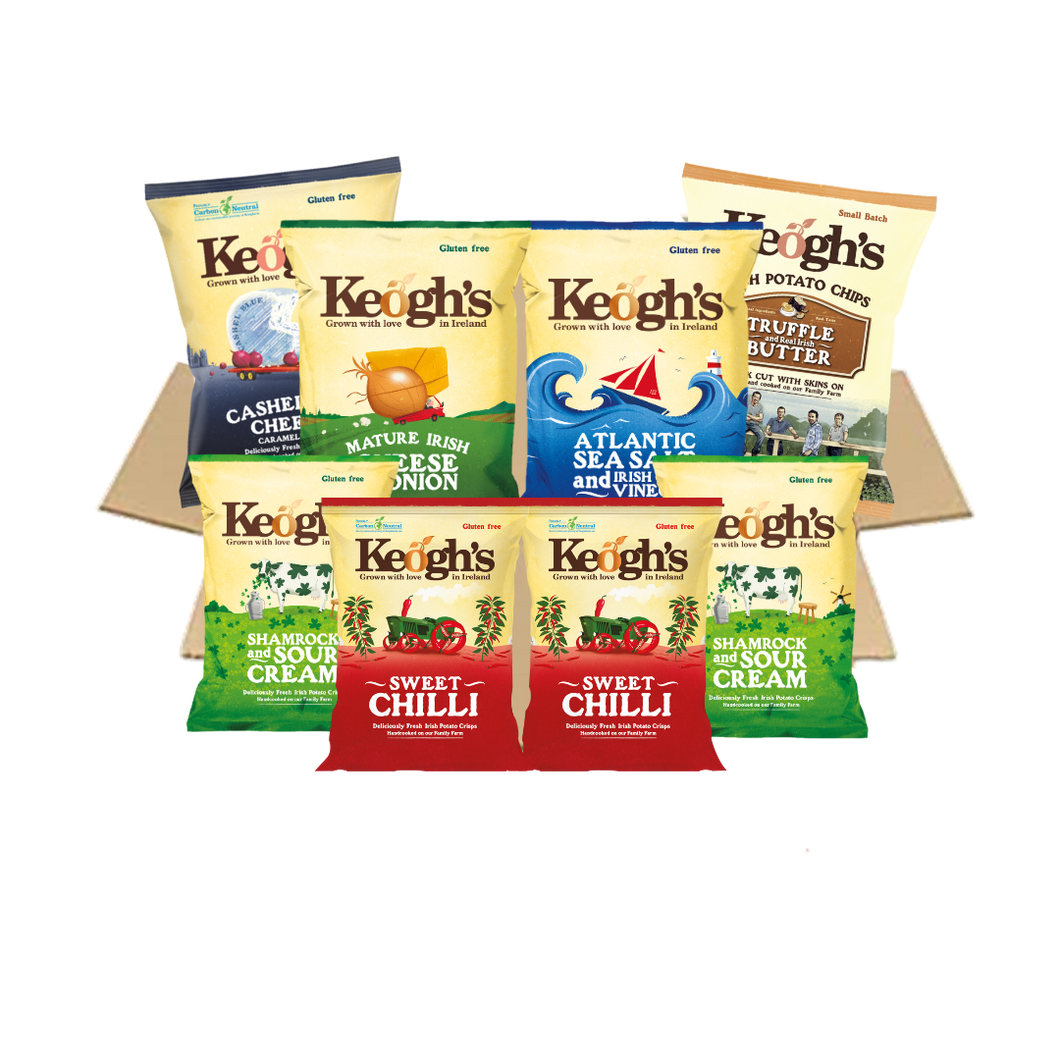 New Keogh's Straight Cut Gift Box with Tote