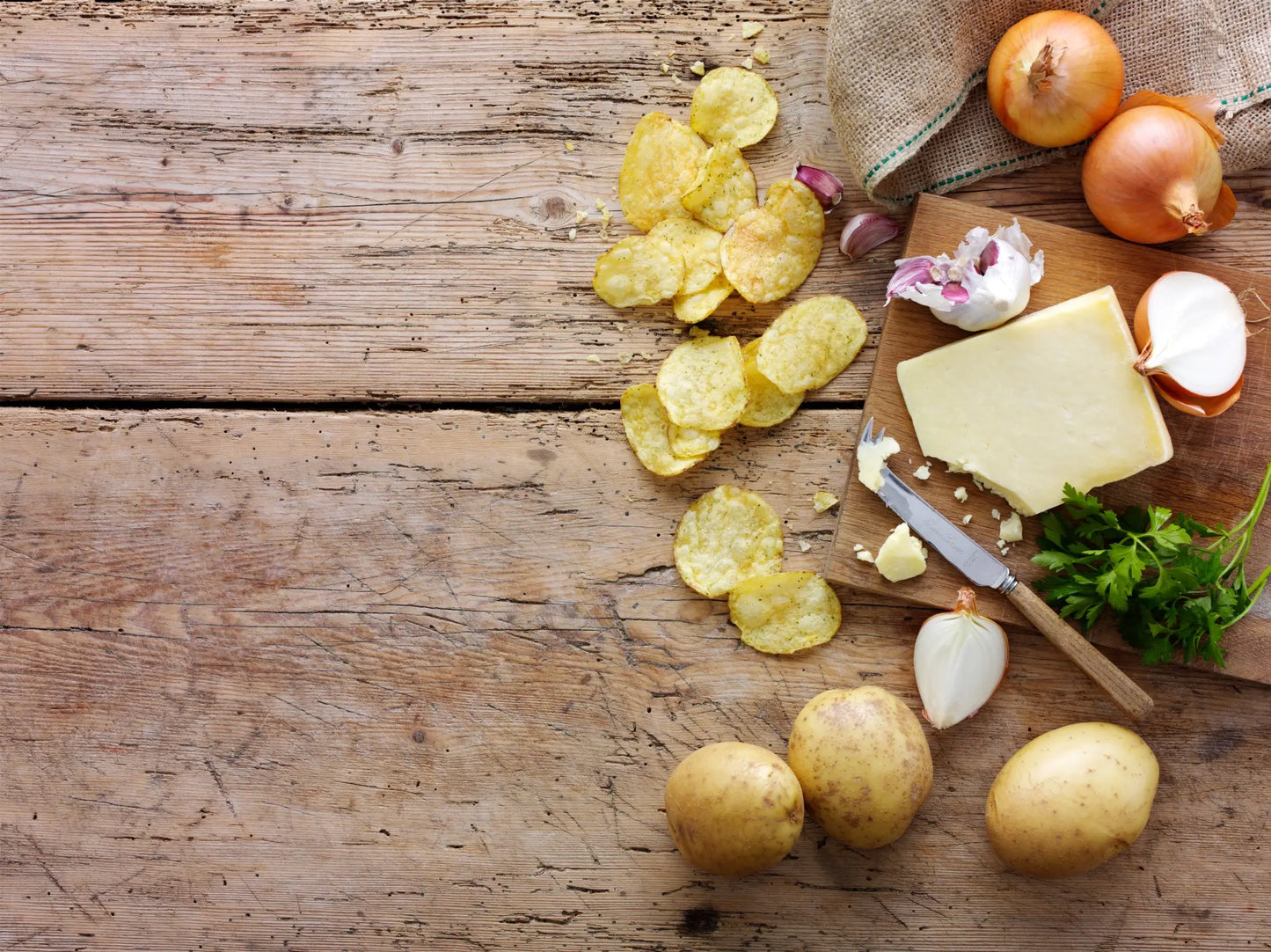 Mature Irish Cheese and Onion Crisps (Size options available)
