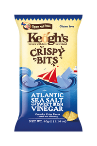 Atlantic Sea Salt and Irish Cider Vinegar Crispy Bits
